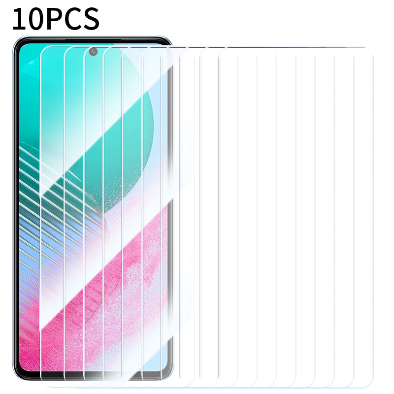 RURIHAI 10Pcs For Samsung Galaxy M55 5G Screen Protector 0.26mm Transparent High Aluminium-silicon Glass Film RURIHAI 10Pcs For Samsung Galaxy M55 5G Screen Protector 0.26mm Transparent High Aluminium-silicon Glass Film